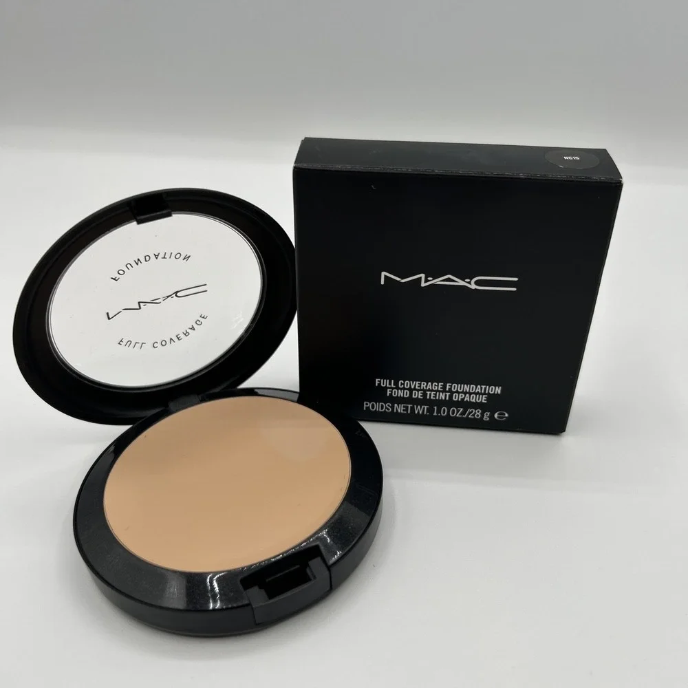 Mac Full Coverage Foundation NC15 1.0oz/28g NEW IN BOX Cream Foundation